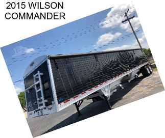 2015 WILSON COMMANDER