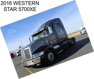 2016 WESTERN STAR 5700XE