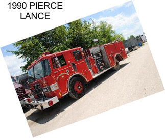 1990 PIERCE LANCE