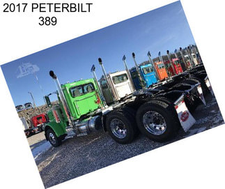 2017 PETERBILT 389