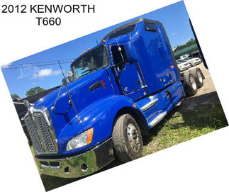 2012 KENWORTH T660