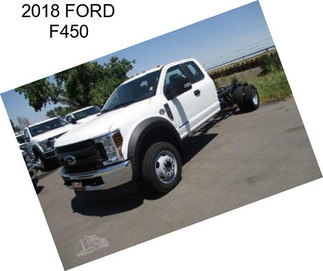 2018 FORD F450