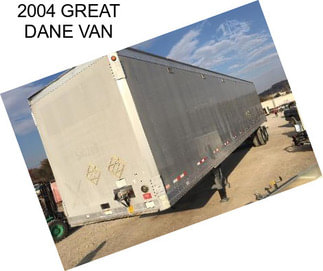 2004 GREAT DANE VAN