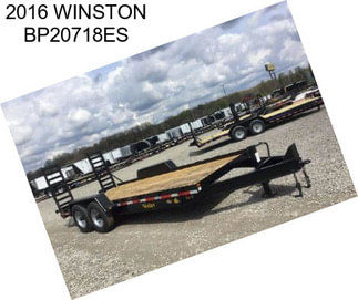 2016 WINSTON BP20718ES