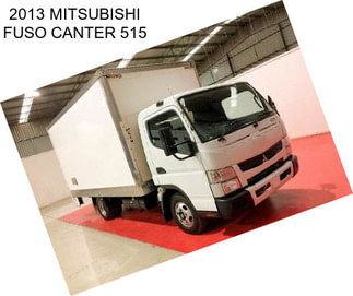 2013 MITSUBISHI FUSO CANTER 515