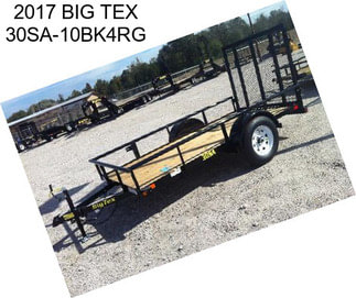 2017 BIG TEX 30SA-10BK4RG