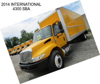 2014 INTERNATIONAL 4300 SBA