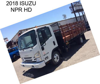 2018 ISUZU NPR HD