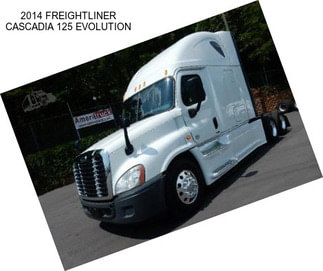 2014 FREIGHTLINER CASCADIA 125 EVOLUTION