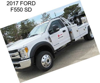 2017 FORD F550 SD