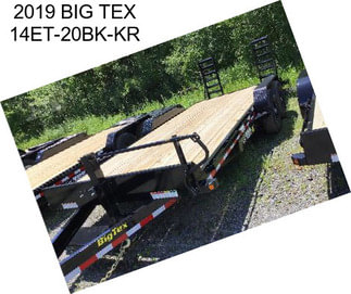 2019 BIG TEX 14ET-20BK-KR