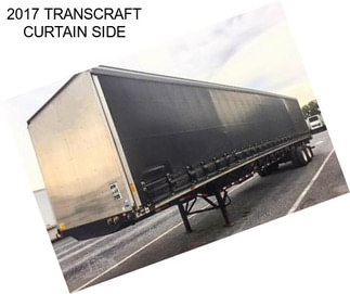 2017 TRANSCRAFT CURTAIN SIDE