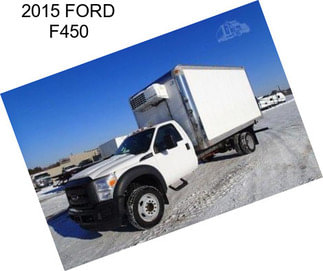 2015 FORD F450