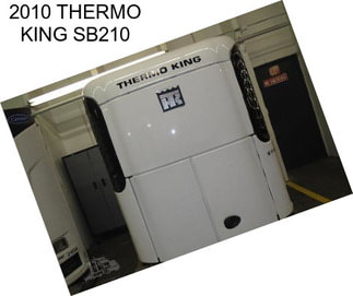 2010 THERMO KING SB210