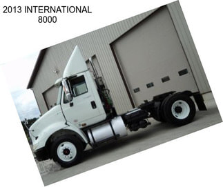 2013 INTERNATIONAL 8000