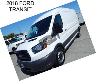 2018 FORD TRANSIT