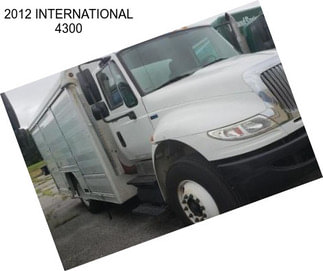 2012 INTERNATIONAL 4300