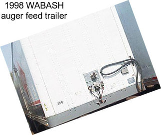 1998 WABASH auger feed trailer