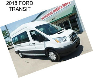 2018 FORD TRANSIT