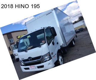 2018 HINO 195