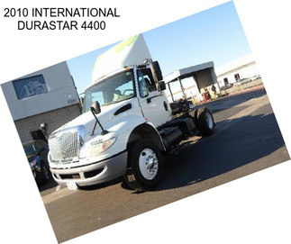 2010 INTERNATIONAL DURASTAR 4400