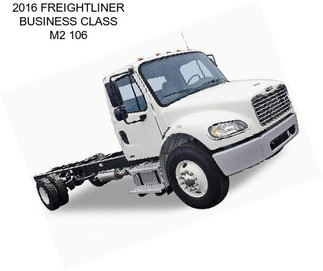 2016 FREIGHTLINER BUSINESS CLASS M2 106