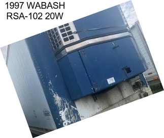 1997 WABASH RSA-102 20W