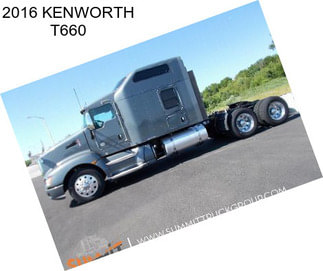 2016 KENWORTH T660