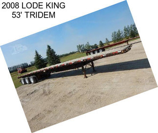 2008 LODE KING 53\' TRIDEM