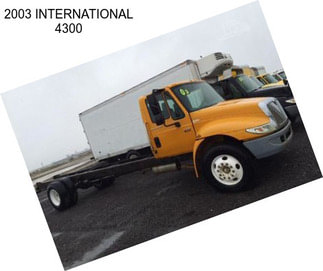 2003 INTERNATIONAL 4300