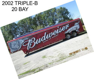 2002 TRIPLE-B 20 BAY