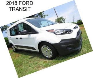 2018 FORD TRANSIT