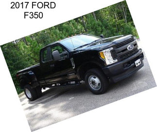 2017 FORD F350