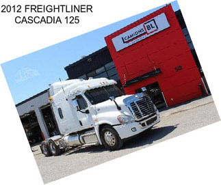 2012 FREIGHTLINER CASCADIA 125