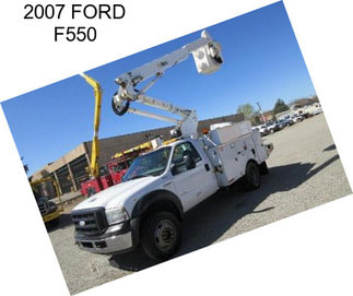 2007 FORD F550