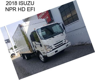 2018 ISUZU NPR HD EFI