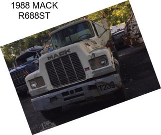 1988 MACK R688ST
