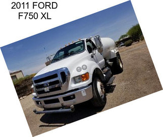 2011 FORD F750 XL