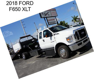 2018 FORD F650 XLT