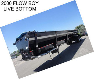 2000 FLOW BOY LIVE BOTTOM