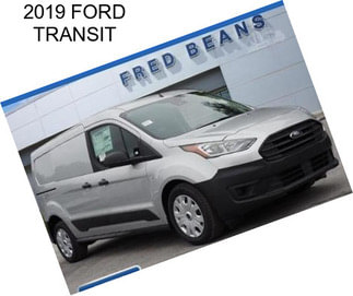 2019 FORD TRANSIT