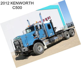 2012 KENWORTH C500