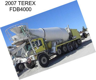 2007 TEREX FDB4000