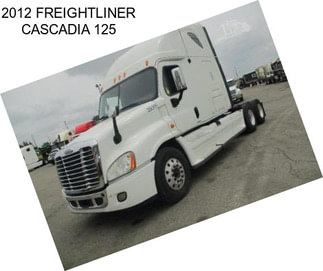 2012 FREIGHTLINER CASCADIA 125