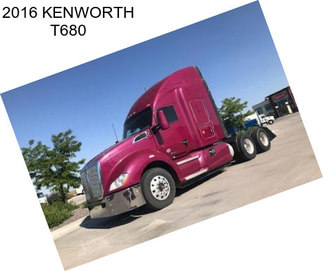 2016 KENWORTH T680