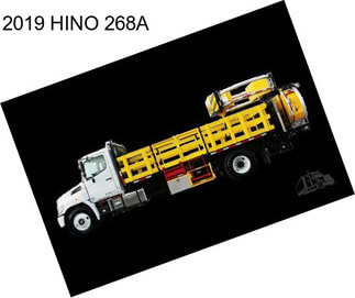 2019 HINO 268A