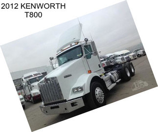 2012 KENWORTH T800