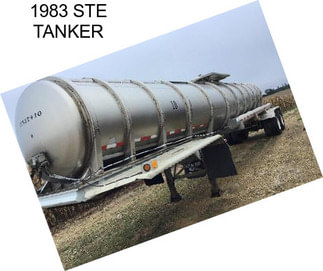 1983 STE TANKER