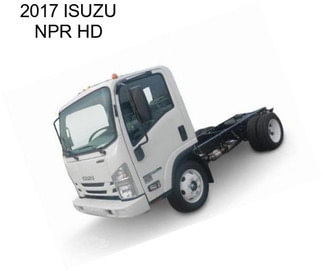 2017 ISUZU NPR HD