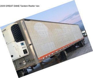 2009 GREAT DANE Tandem Reefer Van